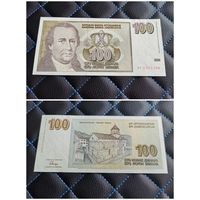 Распродажа с 1 рубля!!! Югославия 100 новых динар. 1996 г. (P-152) UNC