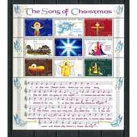 Остров Рождества (Австралия) - 1978 - Рождество - сцепка - [Mi. 101-109] - полная серия - 9 марок. MNH.  (Лот 50HZ)-TG3P49