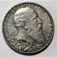 2 марки 1902. Баден