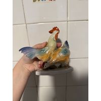 Петух и курочка фарфор