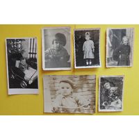 Фото "Дети", Витебщина, 1940-1960-е гг., 6 шт.