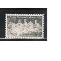 США-1970, (Мих.1010),  ** ,  Мемориал (одиночка)