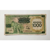 Греция. 1000 драхм 1939 год.