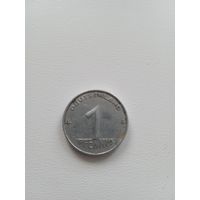 1 пфенниг 1952 год (А) ГДР