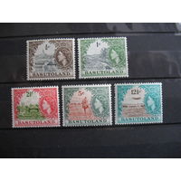 Брит. колония Басутоленд. 1953 г. в центах, металлография. см. условие.