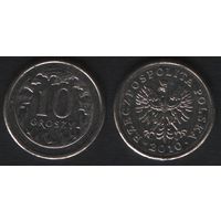 Польша y279 10 грош 2010 год (mw) (_alb2