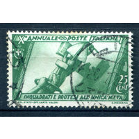 Италия (Королевство) - 1932г. - 10 лет марша на Рим, 25 с - 1 марка - гашёная [Mi 419]. #1-It-12-B-1