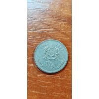 Марокко 1/2 дирхам 1987