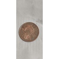 Гернси 1 пенни 1998