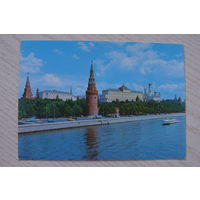 Москва. Кремль; чистая, рекламная открытка, Аэрофлот.