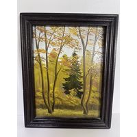 Пейзаж Рыбальченко масло двп