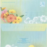 Беларусь 2004 Герберы с папоротником (к4)