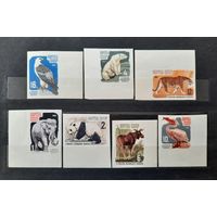 СССР 1964г. Серия из 7 марок. Московский зоопарк. БЗ с полями.**