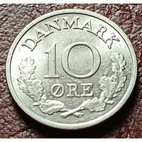 Дания 10 эре, 1972    ( 1-7-6 )