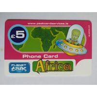 Телефонная карта. Англия