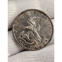 3 Марки,1913 год.Пруссия.UNC.
