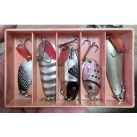 Набор блесен Балтика СССР в родной коробке