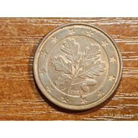 Германия 5 евроцентов 2005 J