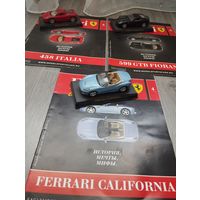 Машинки из коллекции Ferrari нужен мелкий косметический ремонт