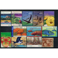 Рождественские острова - фауна и флора - 12 марок - гашёные. #3-WB-97-KS-4