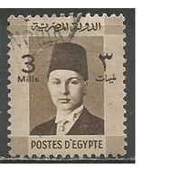 Египет. Король Фарук. 1937г. Mi#225.