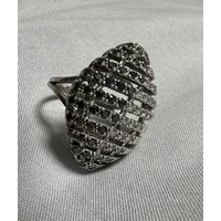 Кольцо серебряное 925 пробы. 3
