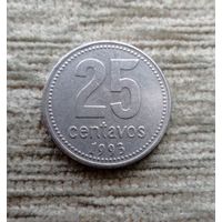 Werty71 Аргентина 25 сентаво 1993 Медно-никелевый сплав