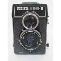 Фотоаппарат "Любитель 166". СССР.