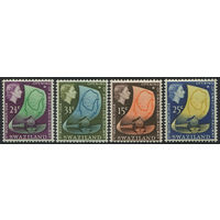Свазиленд 1964 ** Железная дорога, серия 4 марки (SG 109-112)