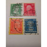 Марки Германия 1922-26