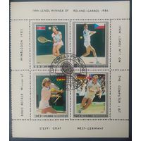 КНДР 1986 теннис .