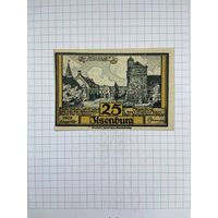 Нотгельд 25 пфеннигов Германия Ильзенбург-0501
