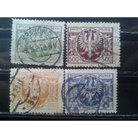 Польша, 1923. Стандарт. Герб большой орел