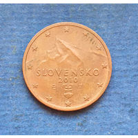 Словакия 2 евроцента 2010