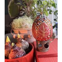 Деревянное яйцо под Фаберже