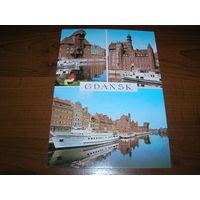 Гданьск Польша Коллаж 1988 год чистая