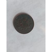 1 цент нидерланды 1900