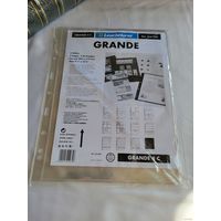 Leuchtturm C2 Grand Листы для банкнот на 2 ячейки! Целая пачка 5 шт! Германия, Лёйхтурм, Leuchtturm! ВОЗМОЖЕН ОБМЕН!