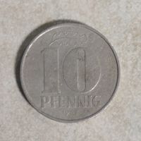 10 пфеннигов 1968 ГДР