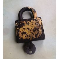 Замок навесной СССР. Исправен