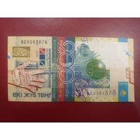 Казахстан. 200 тенге 2006 года, красивый номер: ВЕ 828 78 78