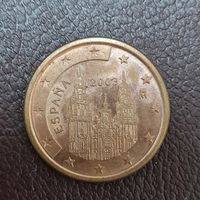 Испания 5 евроцентов 2003