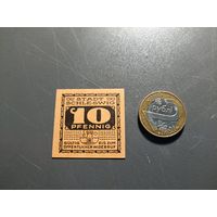 Германия 10 пфенингов 1920г (6)