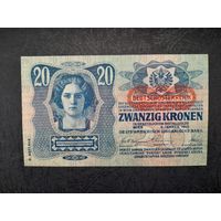 20 крон 1919 года. Австрия.  аUNC. Распродажа