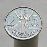 Эфиопия 25 сантимов 2012