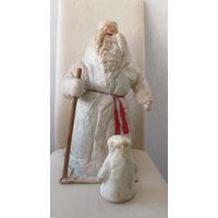 Все лоты с рубля.Дед Мороз,Брест,60-е г.г.,не частый,h-40 см.,+бонус