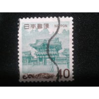 Япония, 1968. Ворота в храме