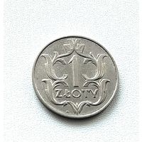 1 злотый 1929 года. 23-я.