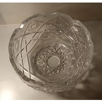 Салатница, Хрусталь СССР, Лот 10 БОЛЬШАЯ