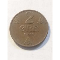 Норвегия 2 оре 1950